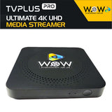 WOW TVPlus Pro 4K/8K UHD Media Streaming Android Box