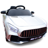 Kids Benz E-Car with Remote Control (White)